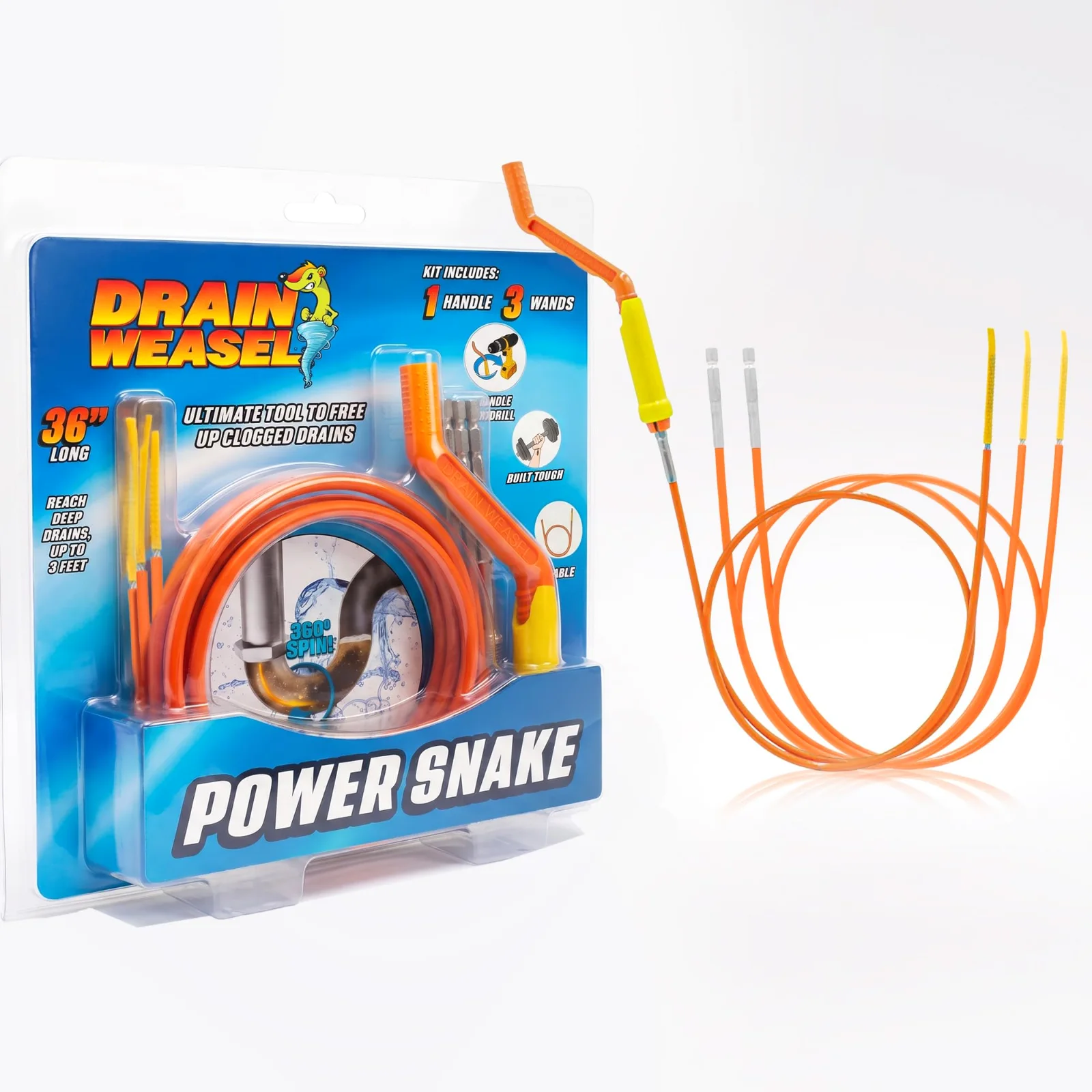 FlexiSnake Drain Weasel PowerSnake