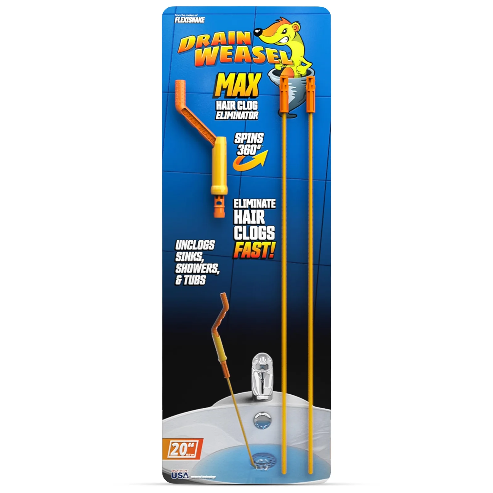 FlexiSnake Drain Weasel Max